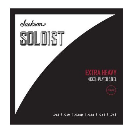 Jackson Soloist Strings Drop Extra Heavy .012-.058 2991258006