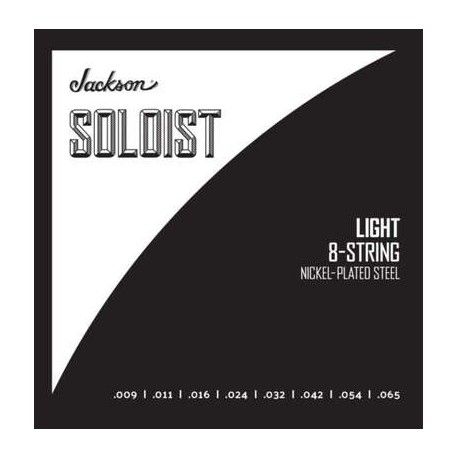 Jackson Soloist Strings 8 String Light .009-.065 2990965008