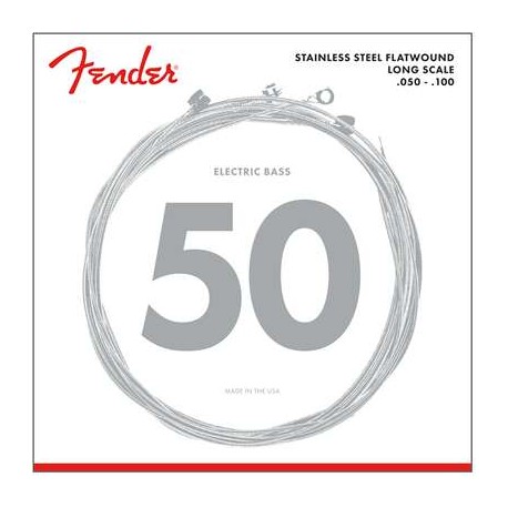 Stainless 9050's Bass Strings Stainless Steel Flatwound 9050ML .050-.100 Gauges 0739050405
