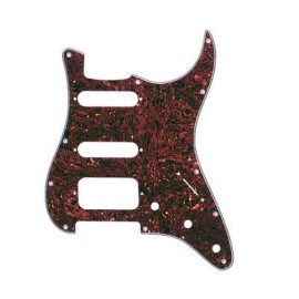 Pickguard Stratocaster H/S/S 11-Hole Mount Tortoise Shell 4-Ply 0991337000