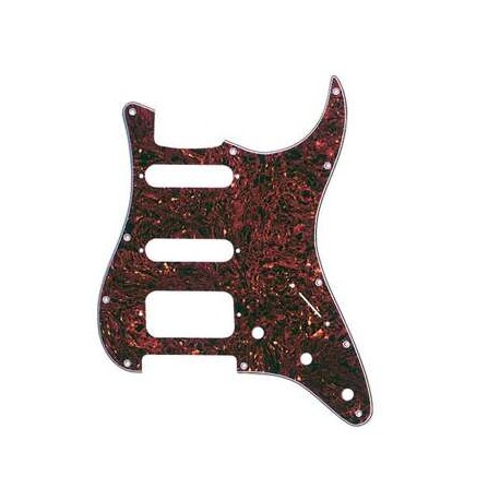 Pickguard Stratocaster H/S/S 11-Hole Mount Tortoise Shell 4-Ply 0991337000
