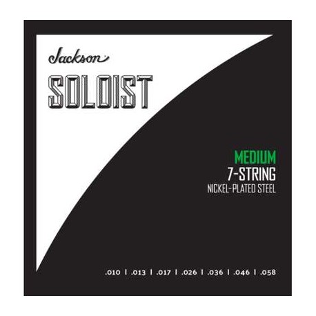 Jackson Soloist Strings 7 String Medium .010-.058 2991058007