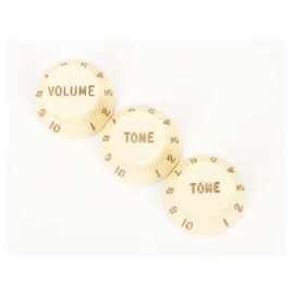 Stratocaster Knobs Aged White (Volume Tone Tone) (3) 0991369000
